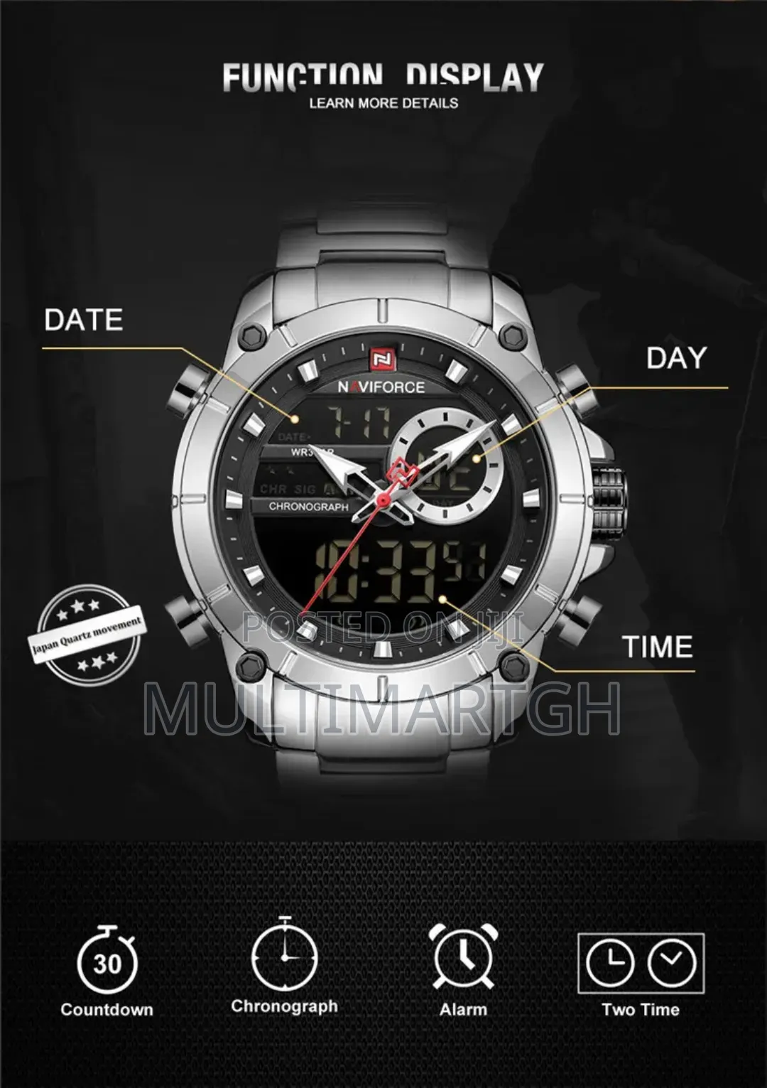 Naviforce 9163 Watch