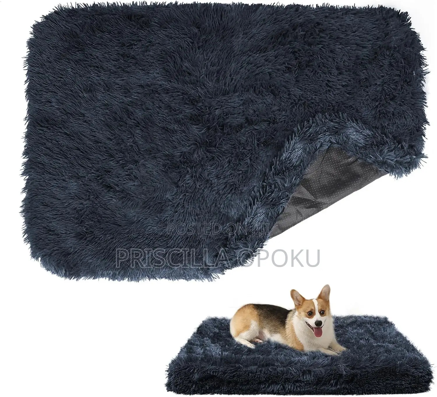 Plush Dog Bed Mattress (Large)