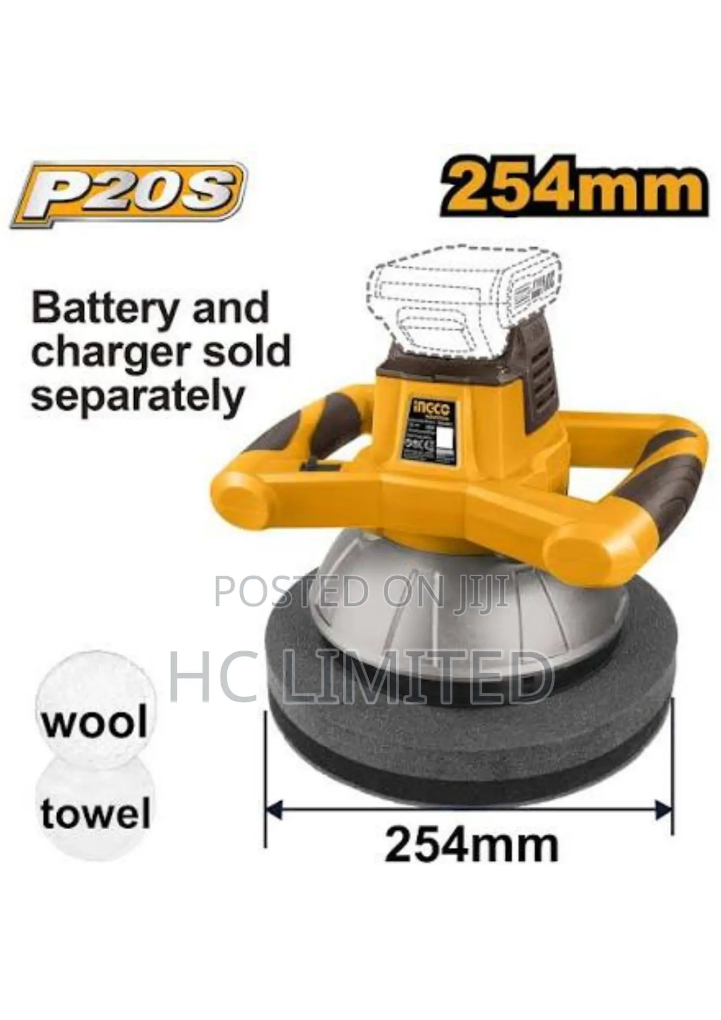 Ingco Cordless Polisher - Copli2001