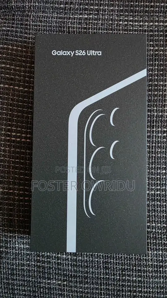 New Samsung Galaxy S26 Ultra 5G 1 TB Black