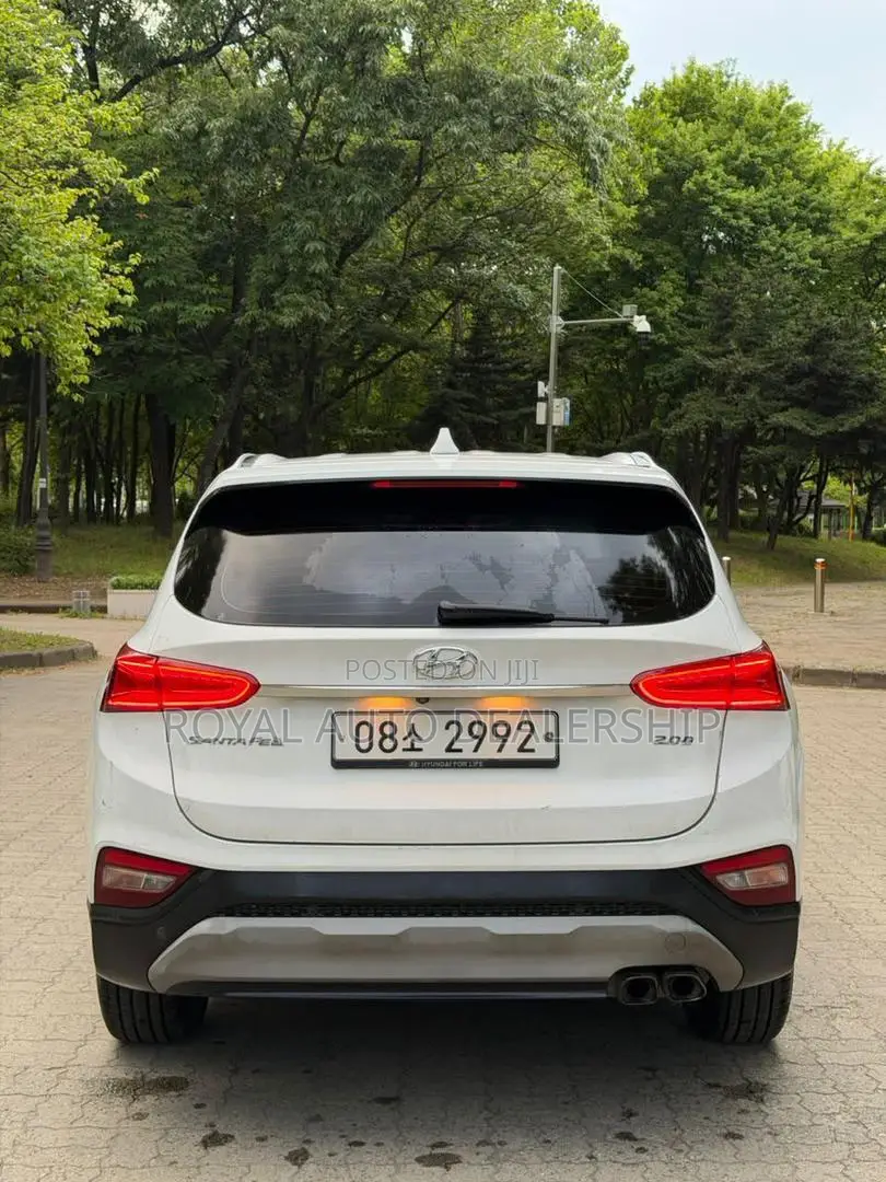 Hyundai Santa Fe 2019 White