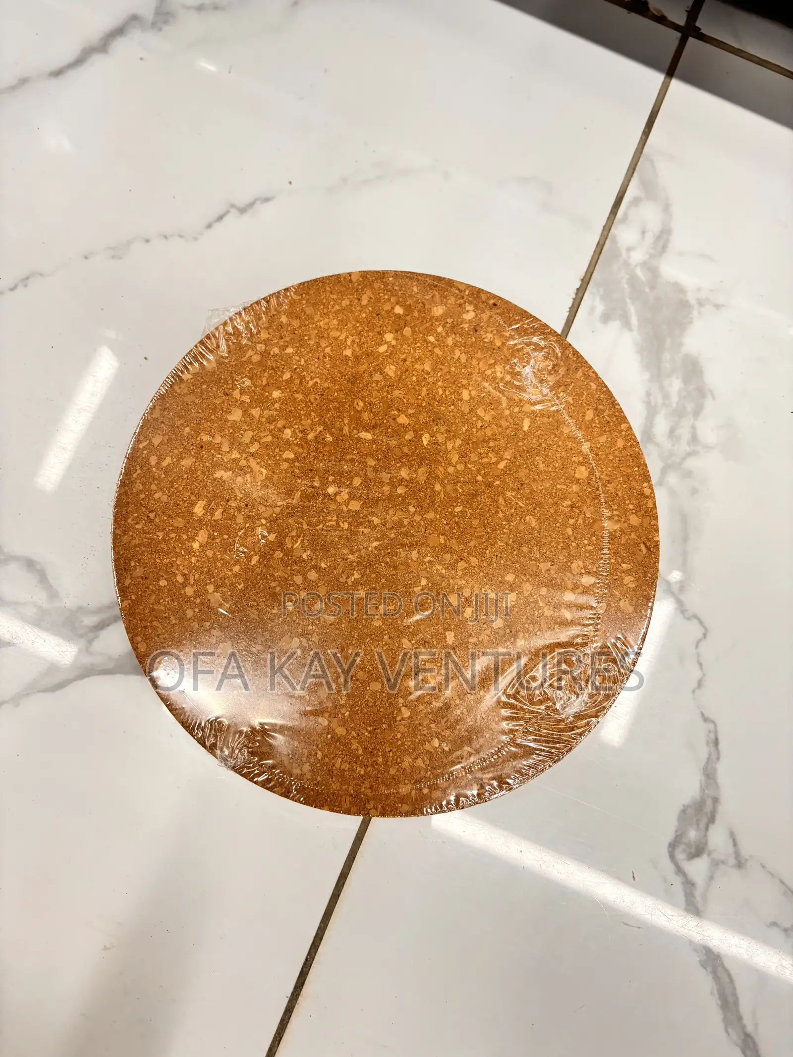 2pcs Big Plain Table Coaster