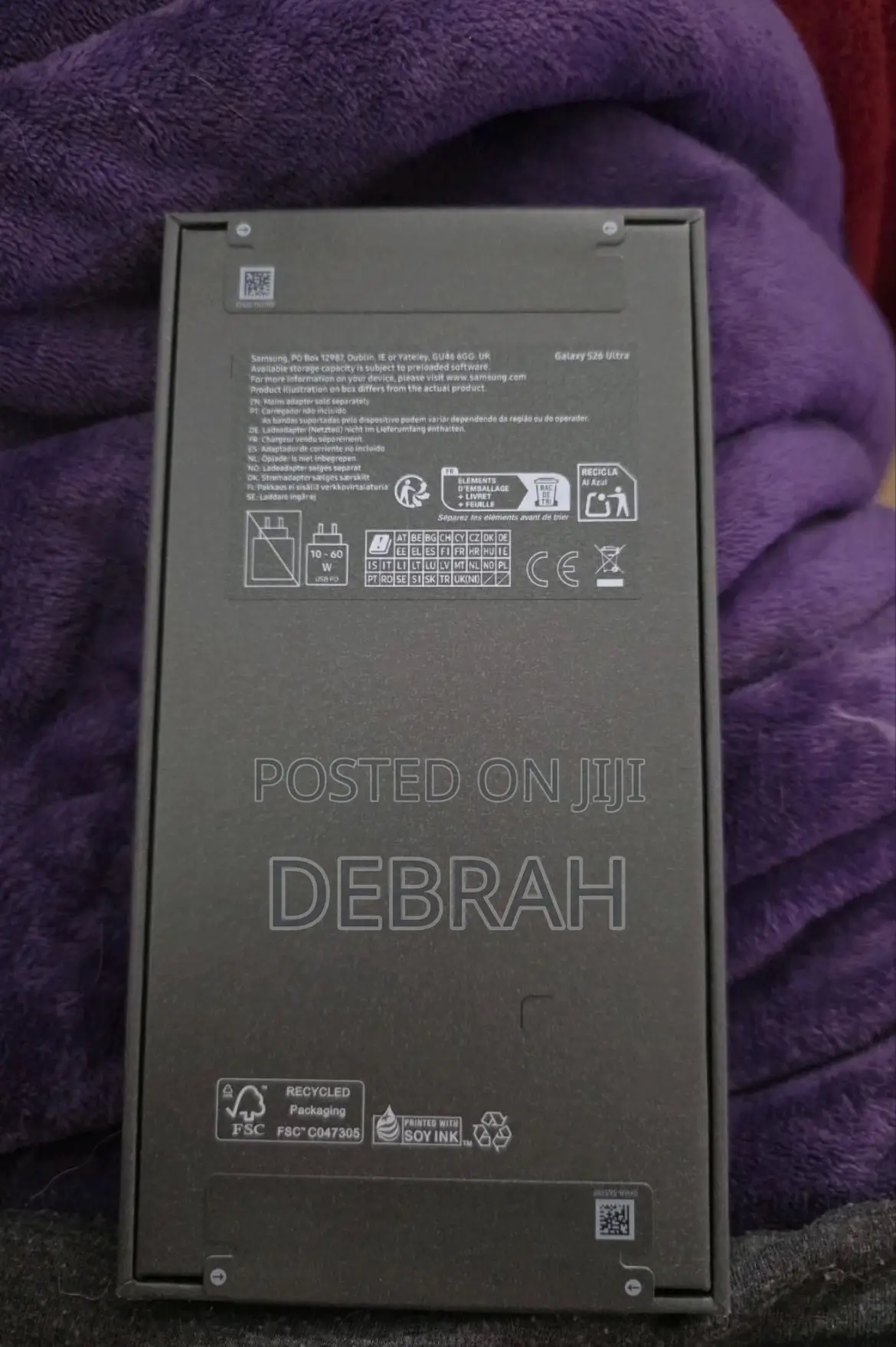 New Samsung Galaxy S26 Ultra 5G 1 TB Black
