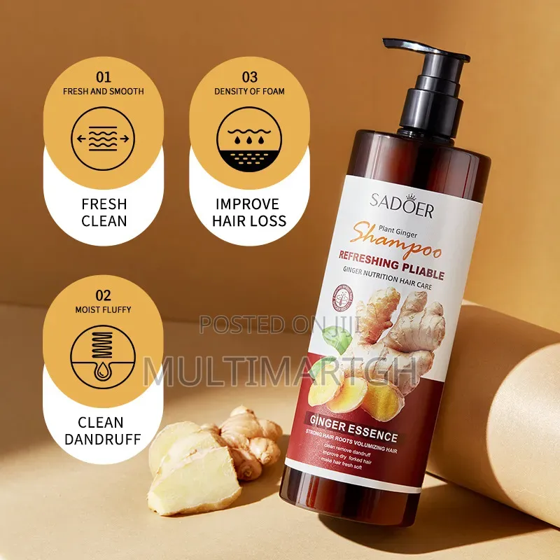 Sadôer Shampoo and Conditioner With Hair Growth Oil