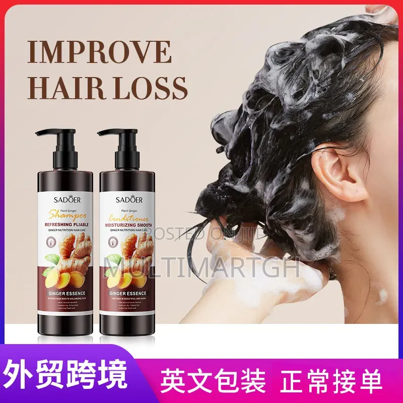 Sadôer Shampoo and Conditioner With Hair Growth Oil