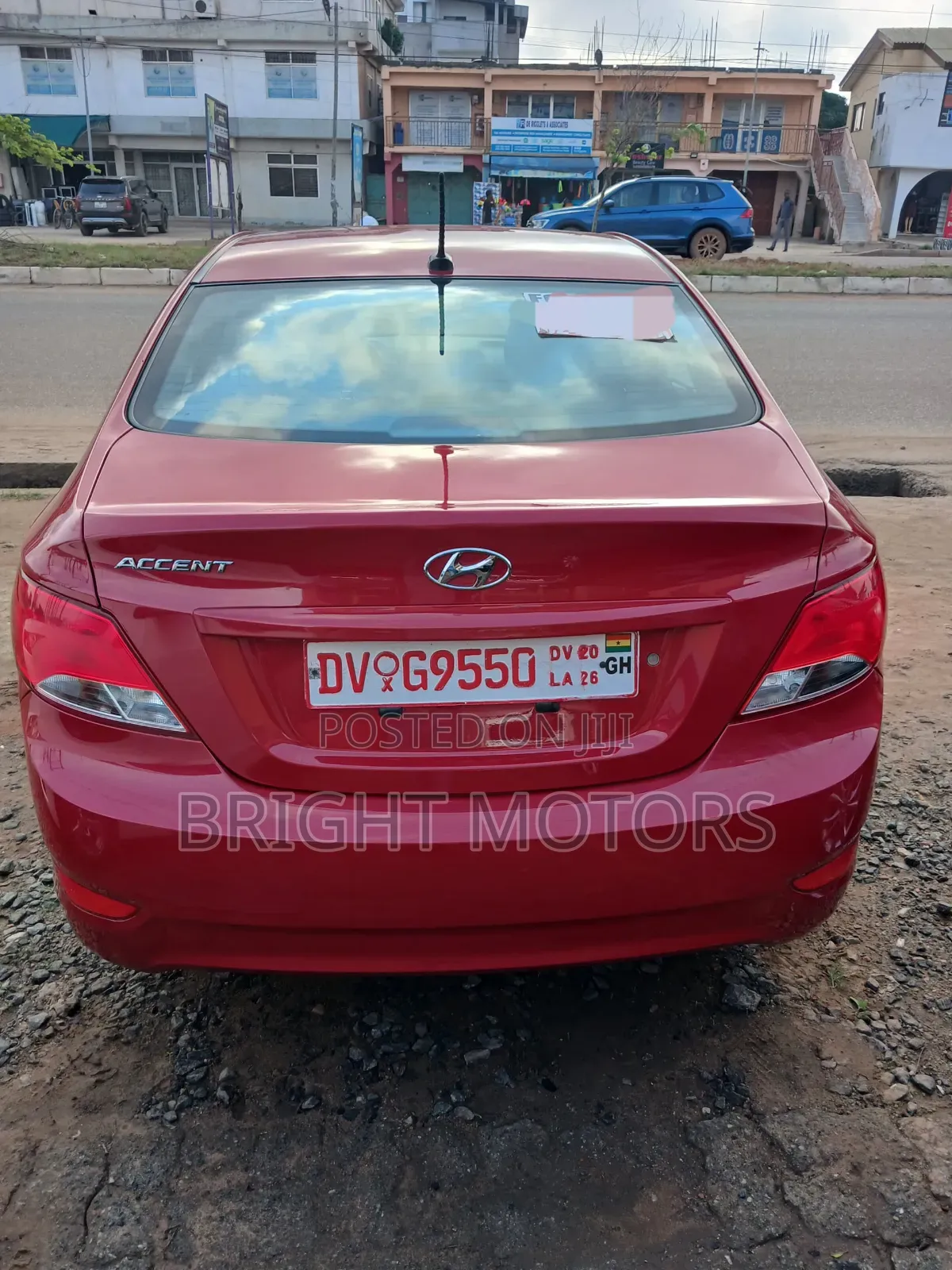 Hyundai Accent 2016 Red