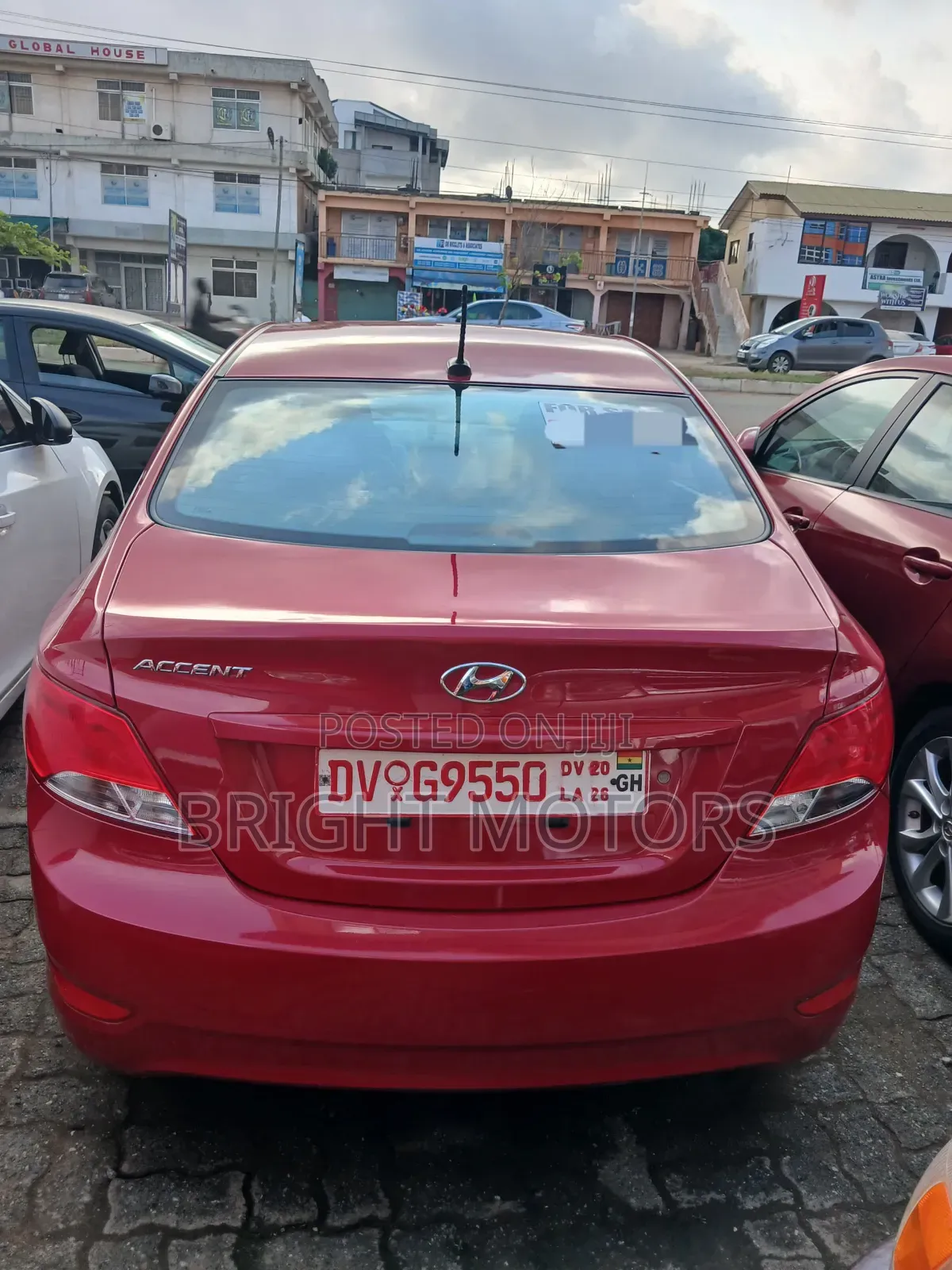 Hyundai Accent 2016 Red