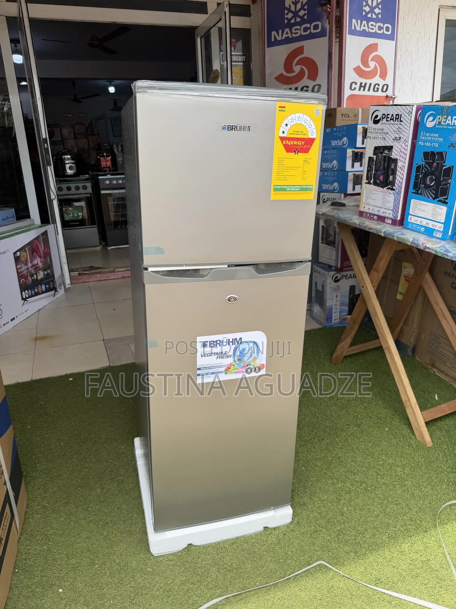 Bruhm Bfd145 Top Mount Fridge
