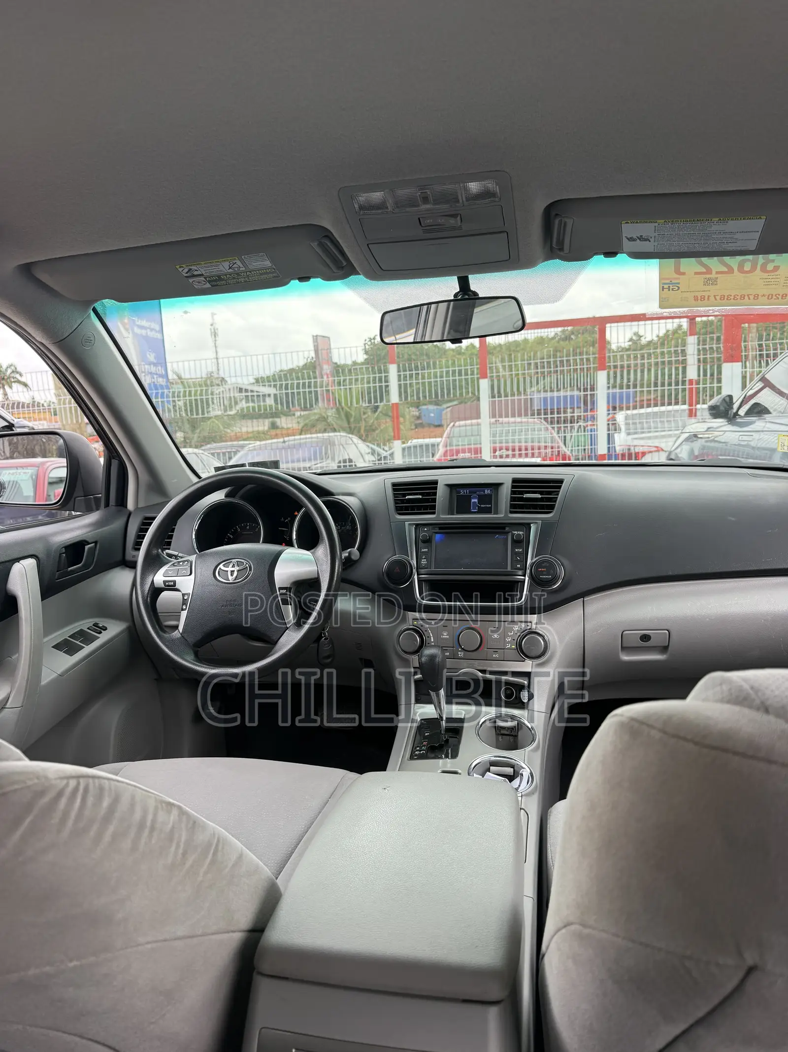 Toyota Highlander 3.5L 4WD 2013 Gray