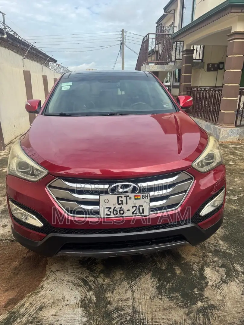 Hyundai Santa Fe 2014 Red