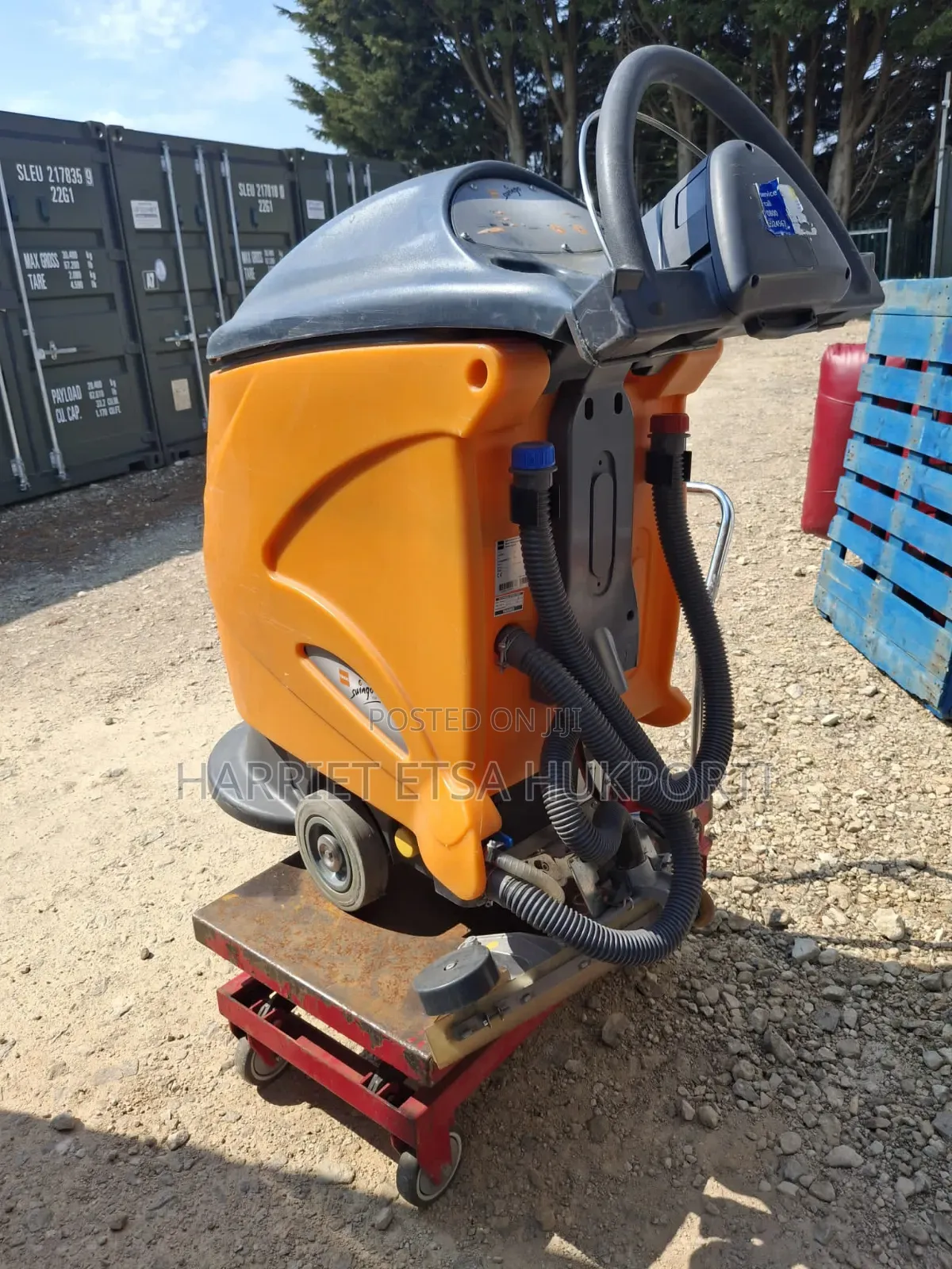 Swingo 755 Scrubbing/Carpet Cleaning Machine FRM the Uk(Batt Powered