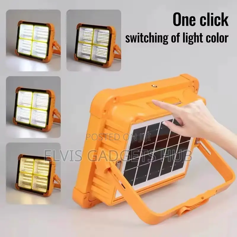 Rechargeable/Solar 2400mah Led Flashlight