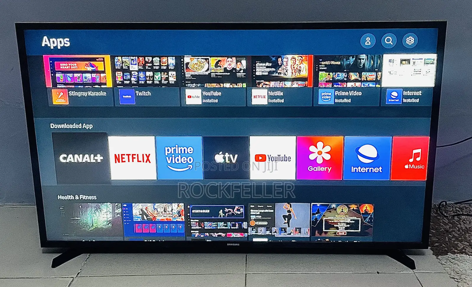 Uk Used Samsung Smart Digital Satellite 43 Inches