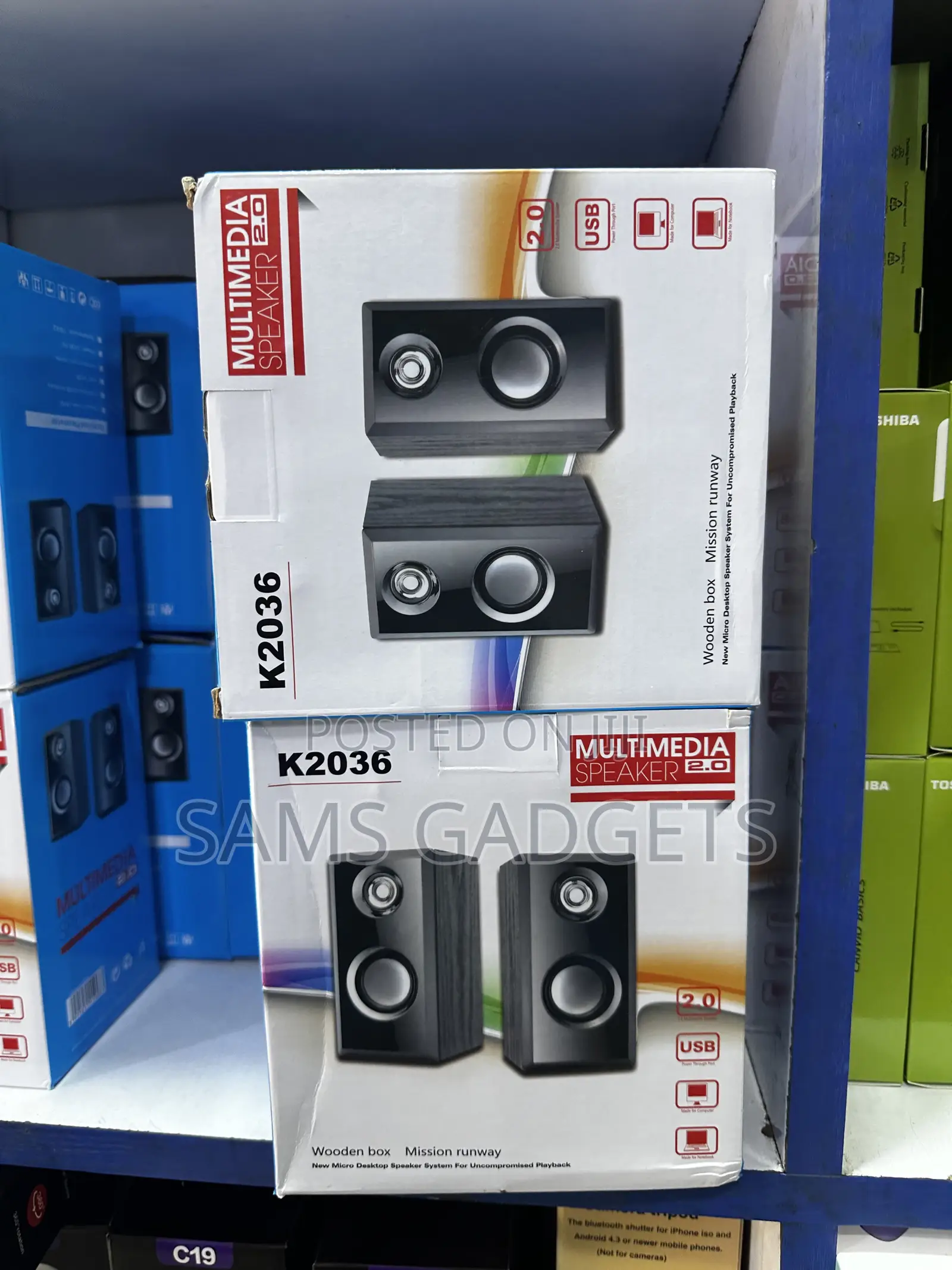 Usb Mini Laptop Speakers - Brand New High Bass Desktop Speaker