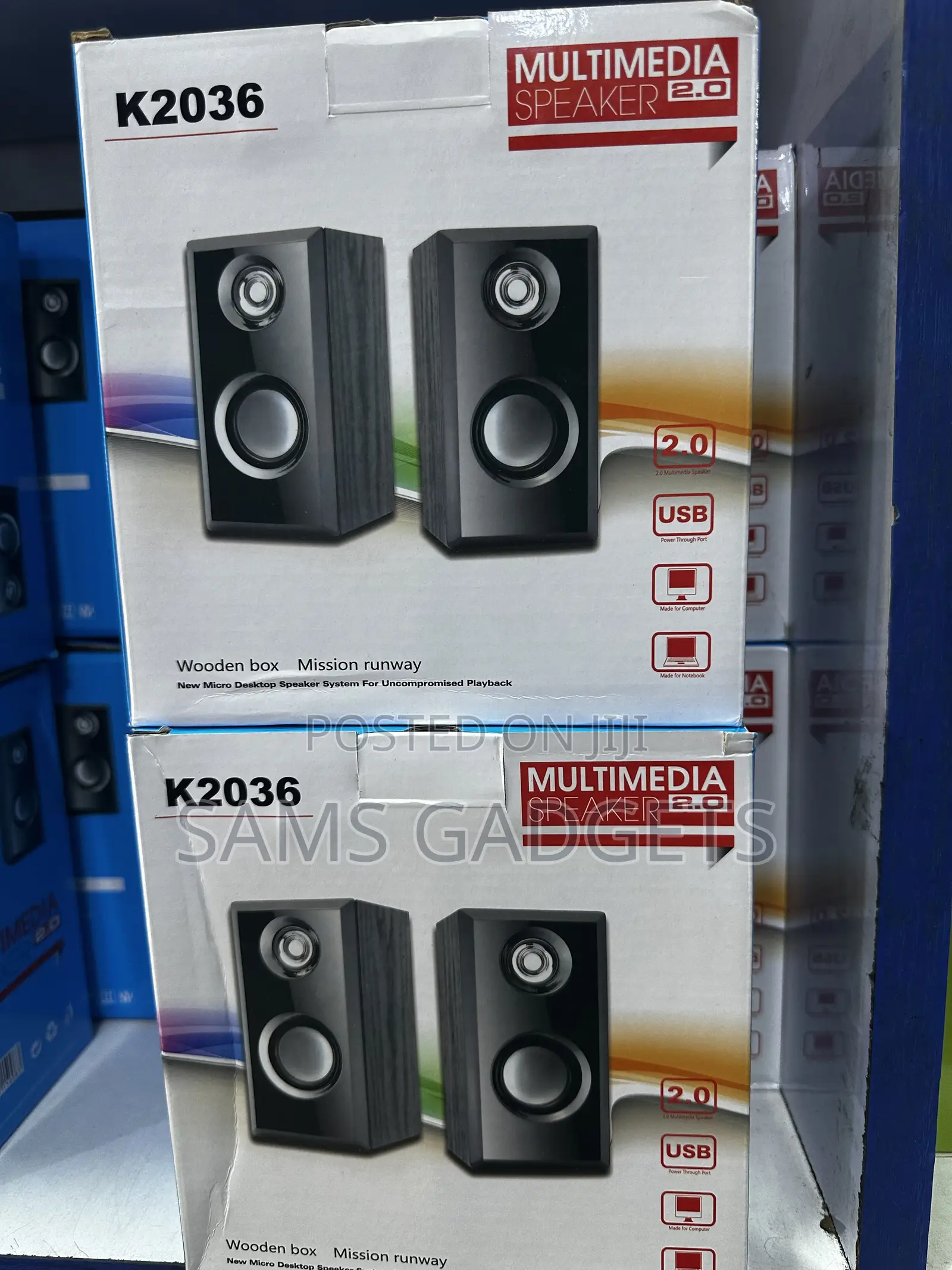 Usb Mini Laptop Speakers - Brand New High Bass Desktop Speaker