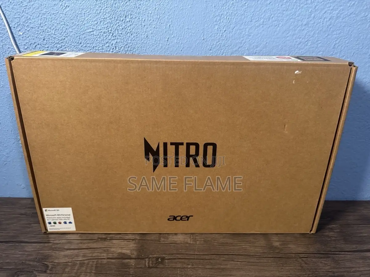 New Laptop Acer Nitro 17 32GB Intel Core i7 SSD 512GB