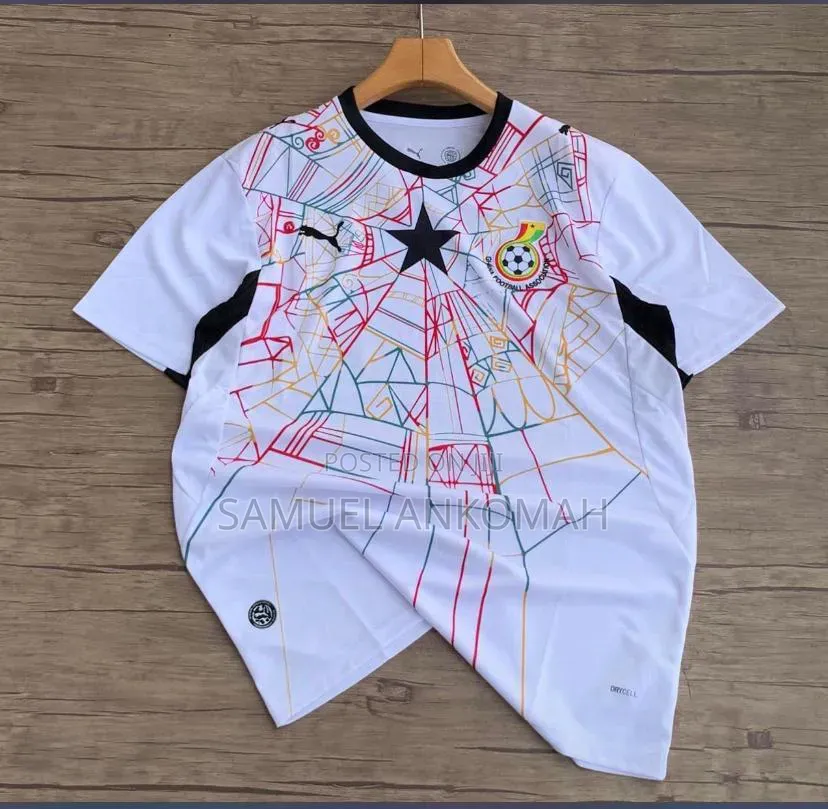 Ghana National Team White Jersey – Perfect for Men Ladies
P