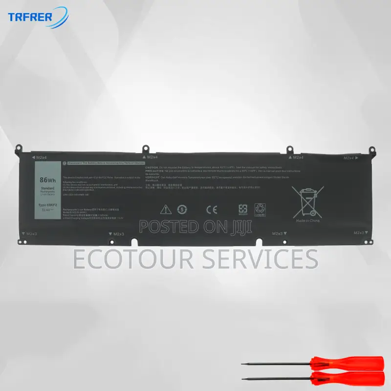 69kf2 Laptop Battery for Dell 15 9500 9510 9520 9530 Precision 5550