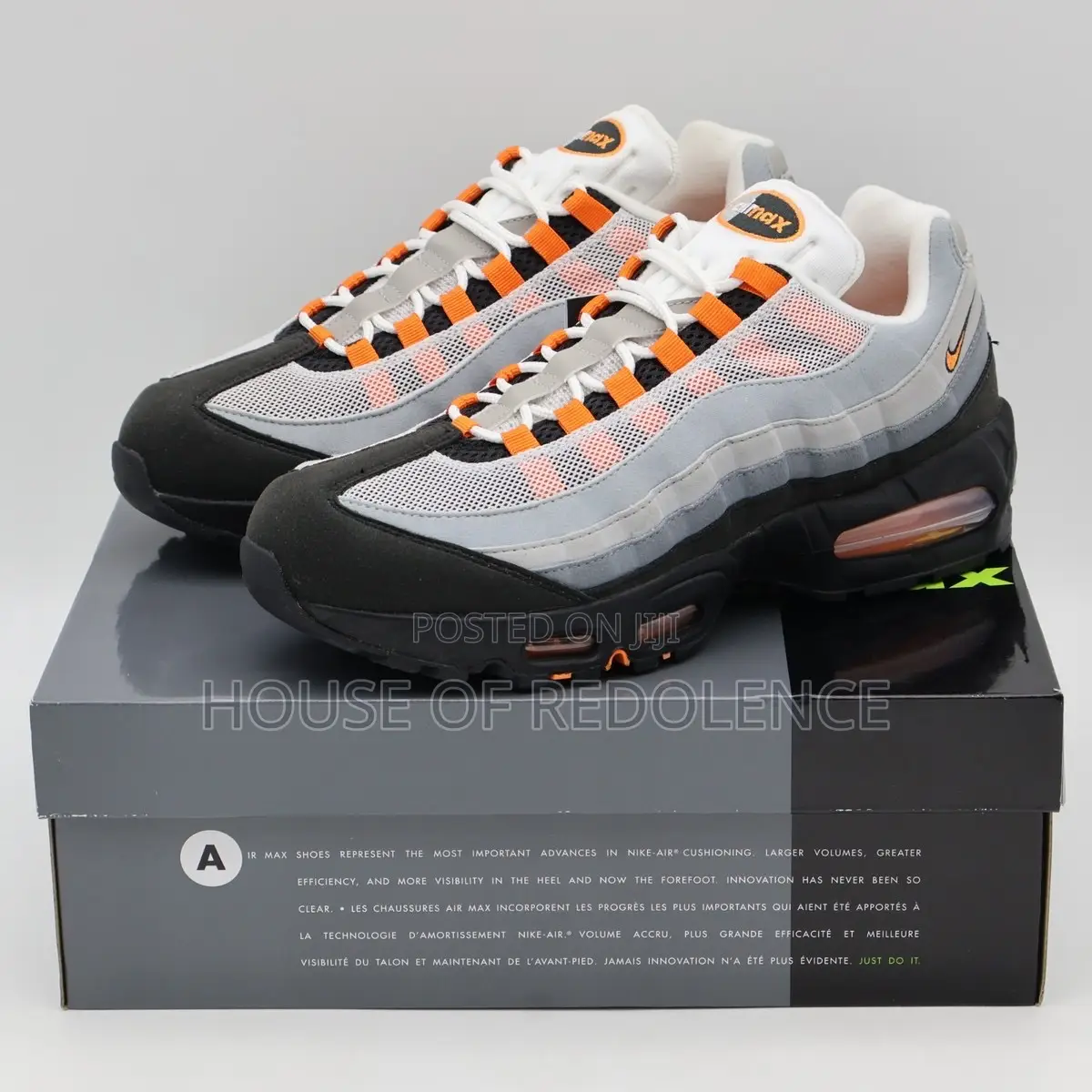 Nike Air Max 95 Og Bright Mandarin Sneakers