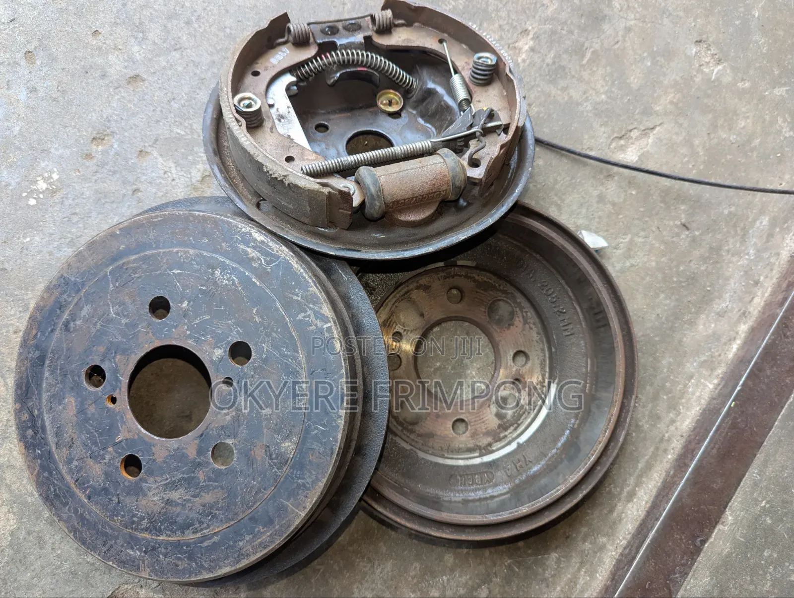 Brake Shoe And Drum