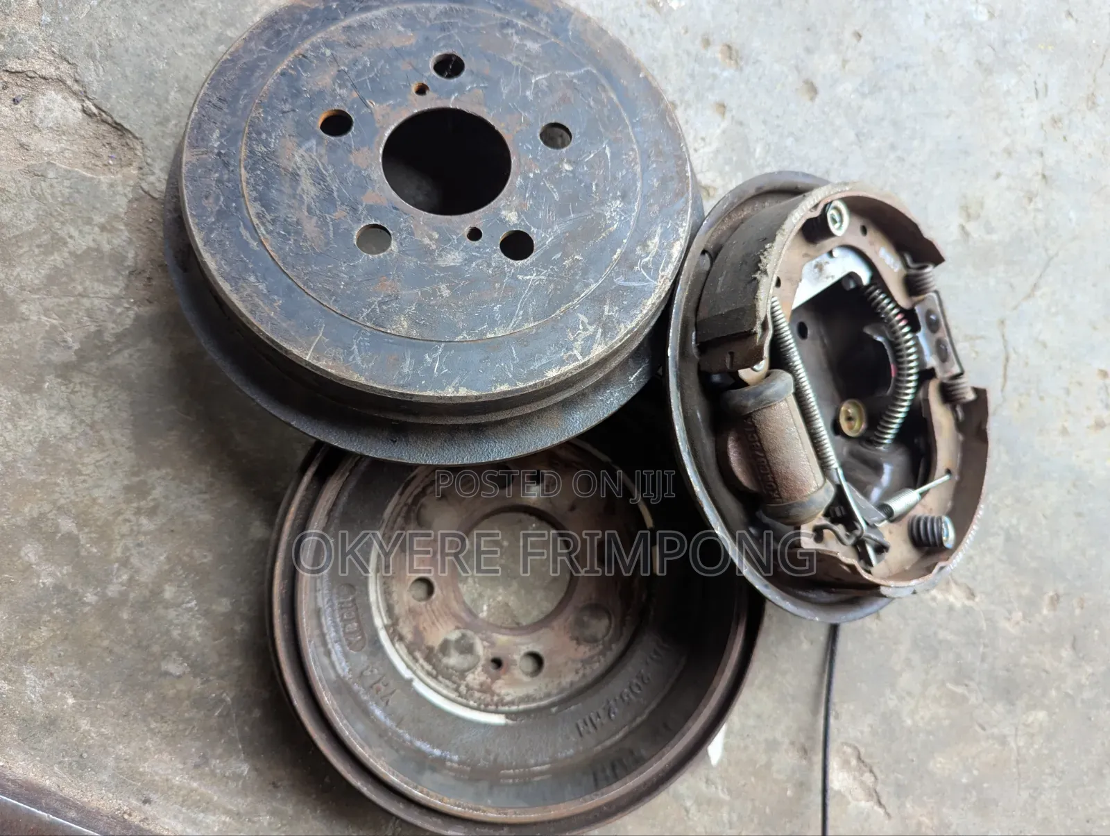 Brake Shoe And Drum
