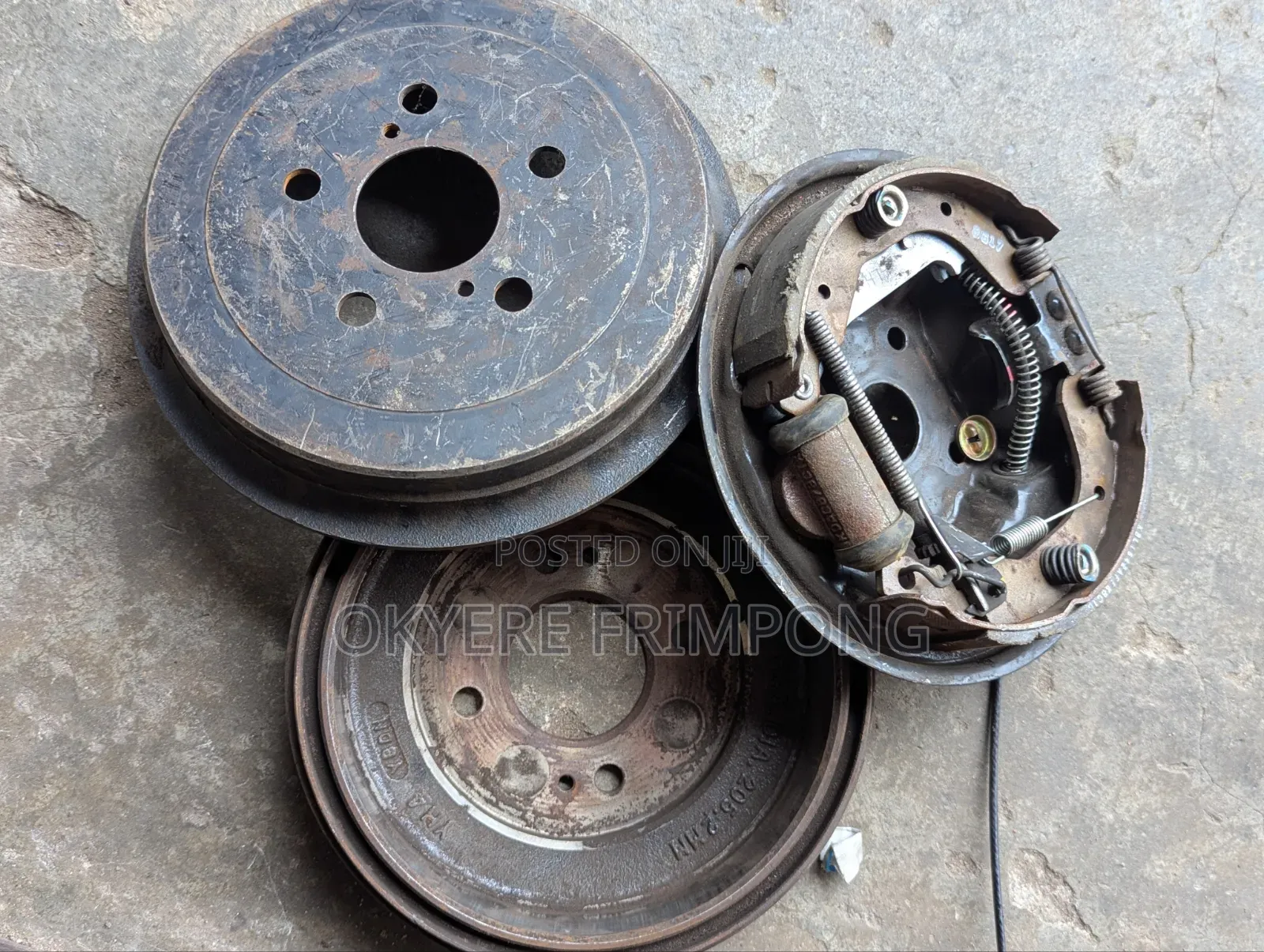 Brake Shoe And Drum