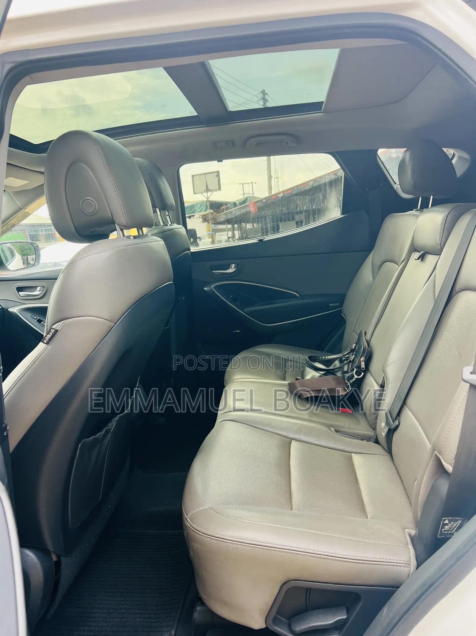 Hyundai Santa Fe Limited AWD 2016 White