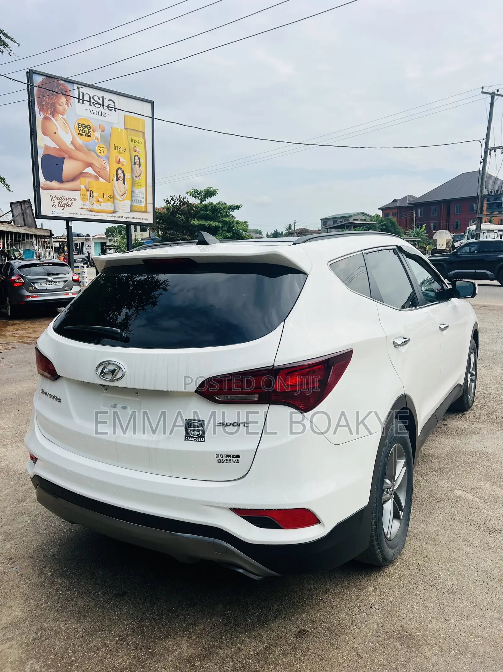Hyundai Santa Fe Limited AWD 2016 White