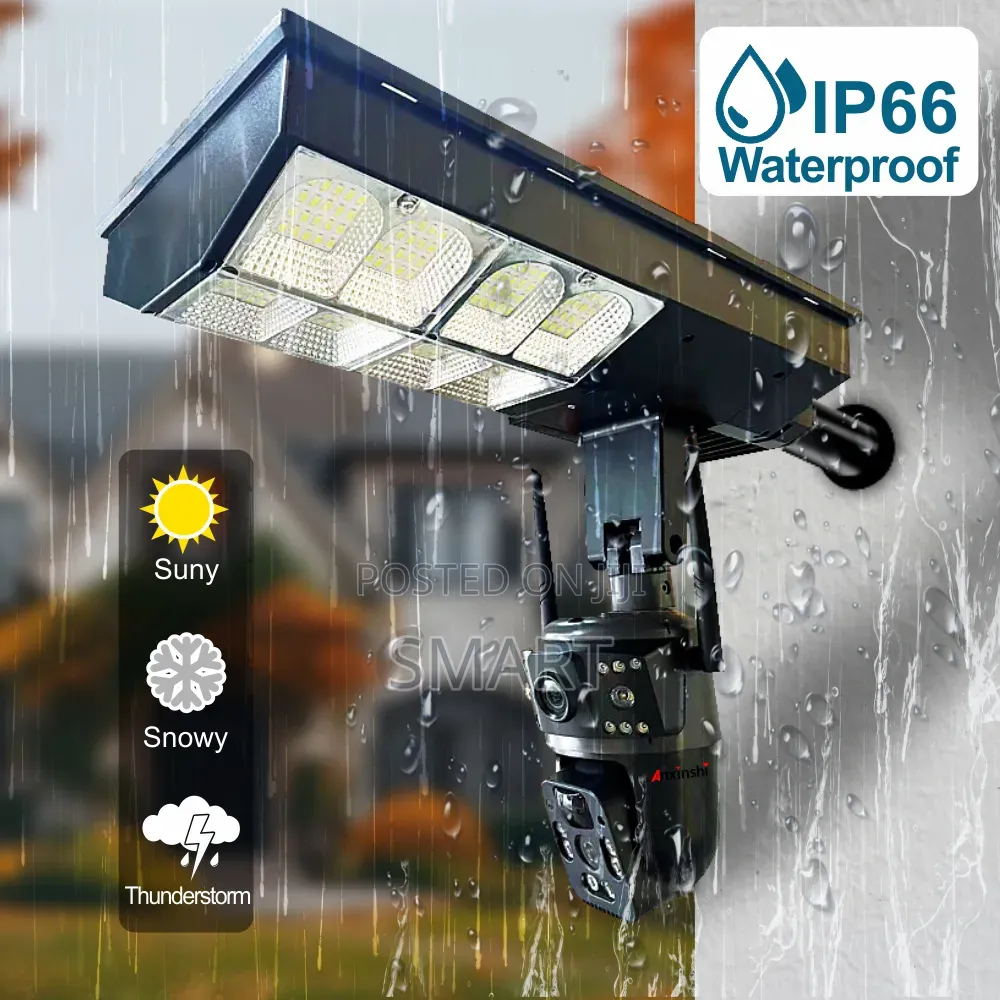 Solar Camera 4g Lens Street Light. 3000w