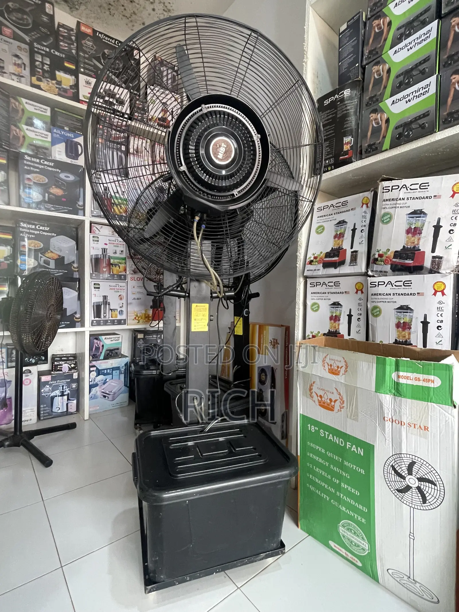Fairly Used 30inches Industrial Mist Fans at Wholesale Prices