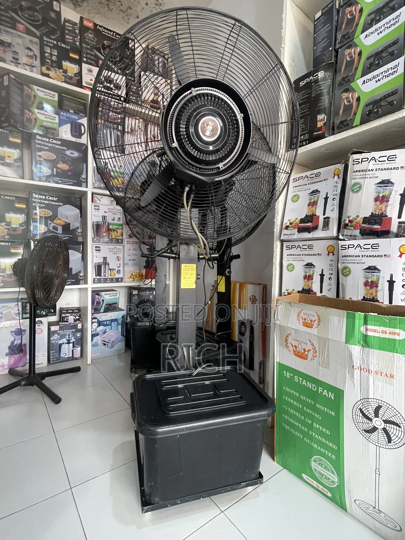 Fairly Used 30inches Industrial Mist Fans at Wholesale Prices