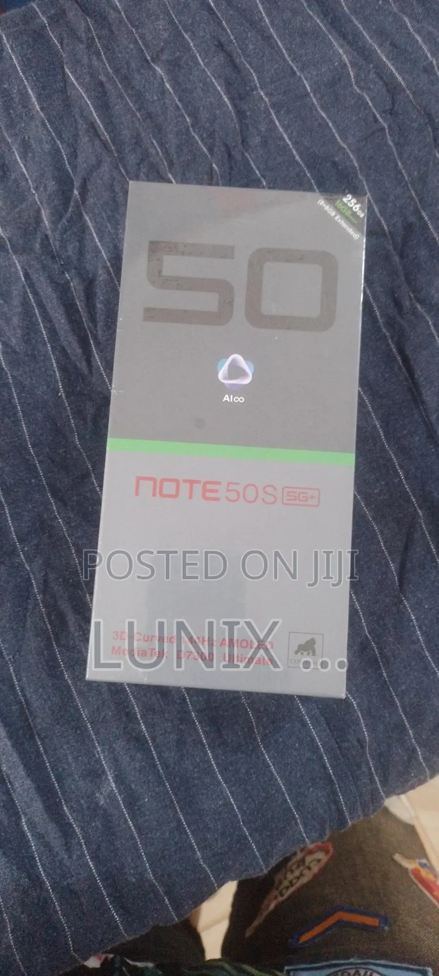 New Infinix Note 50s 256 GB Blue