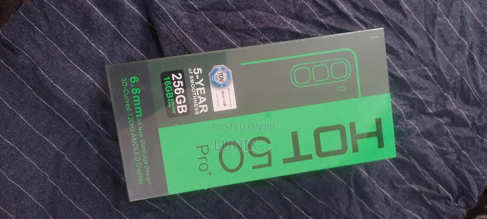 New Infinix Hot 50 Pro+ 4G 256 GB Black