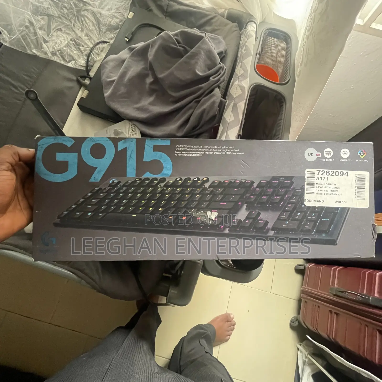 Logitech G915 Lightspeed Wireless Mechanical Gaming Keyboard