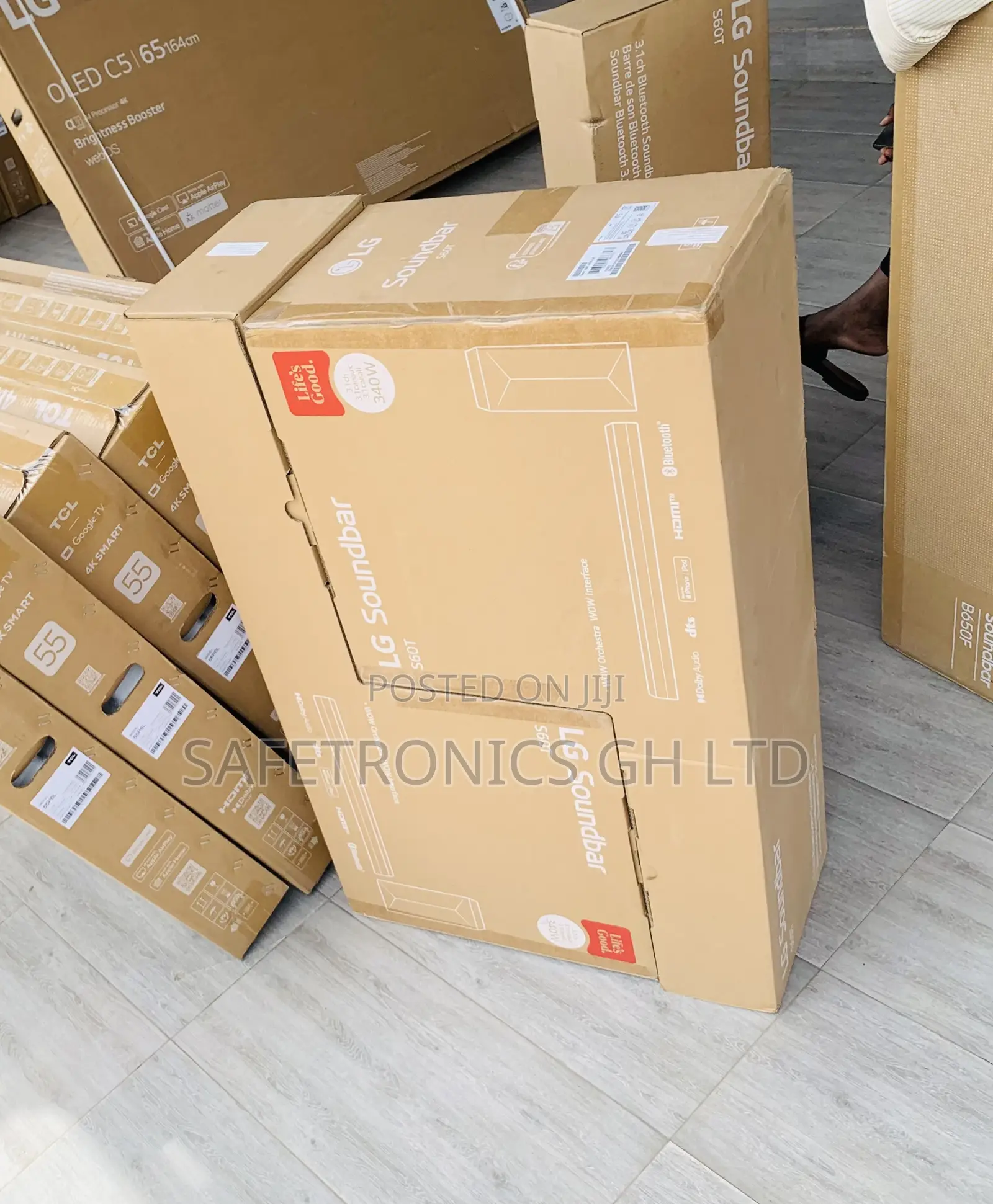 High Efficiency Lg S60t 340w 3.1ch Sound Bar
