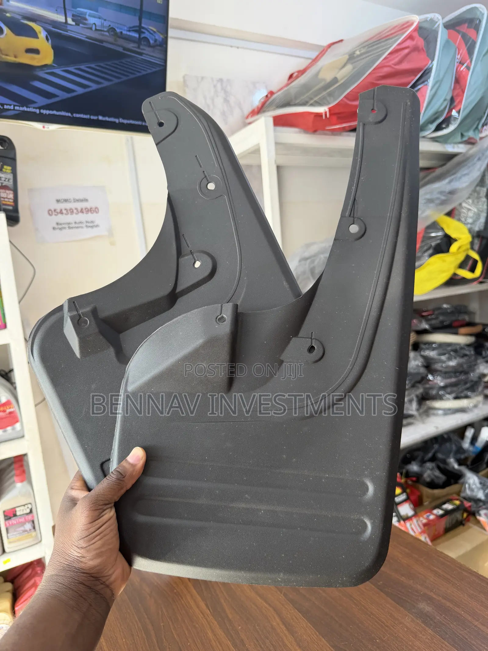 4pcs Set Fender Mudguard Rubber for Pickup Vehicles