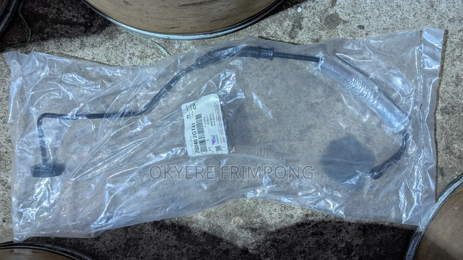 Hyundai Turbo Oil Feed Pipe