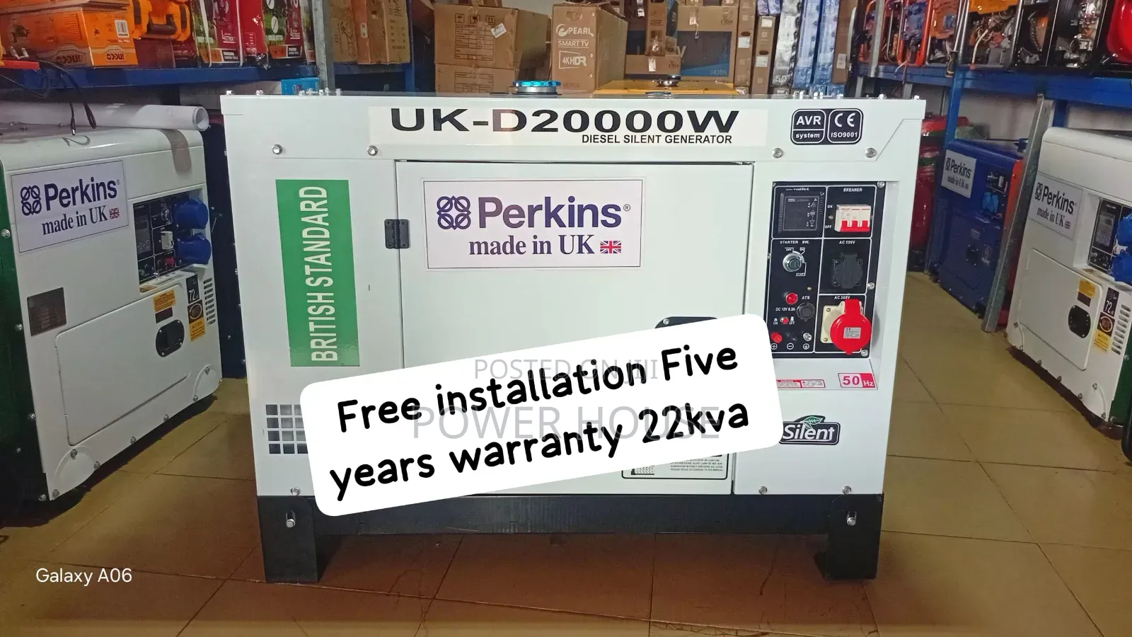 Never Let Power Outages Stop You – Choose the Dependable Perkins 22kva