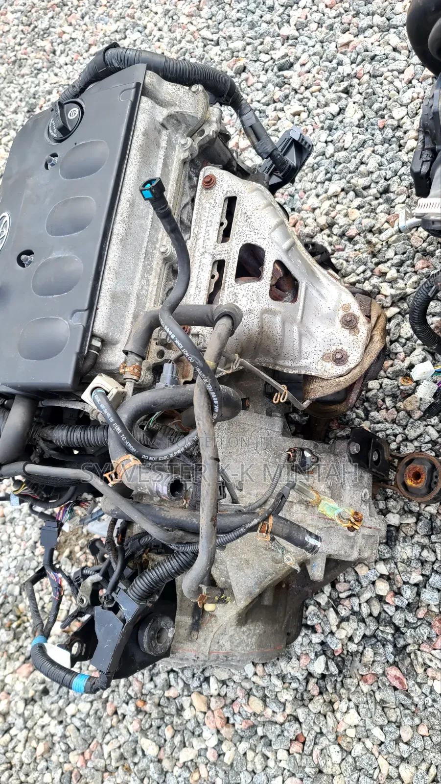 Yaris 2008 Engine 4 Plugs