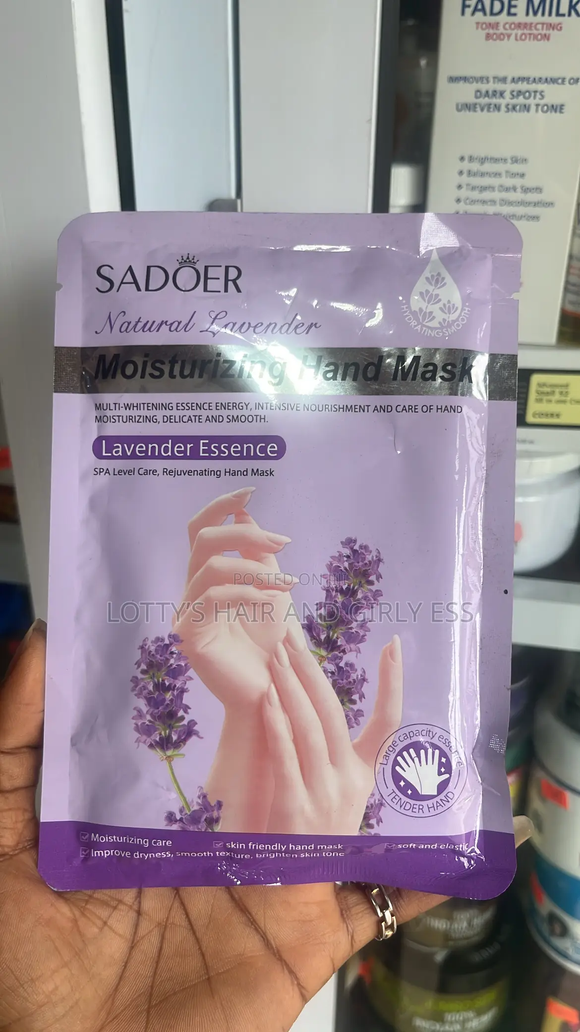 Lavender Handmask