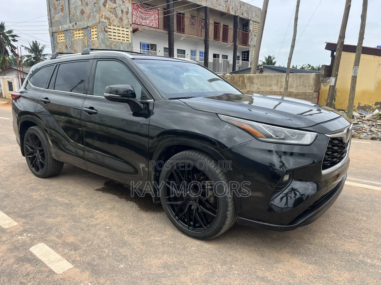 Toyota Highlander Platinum 2022 Black