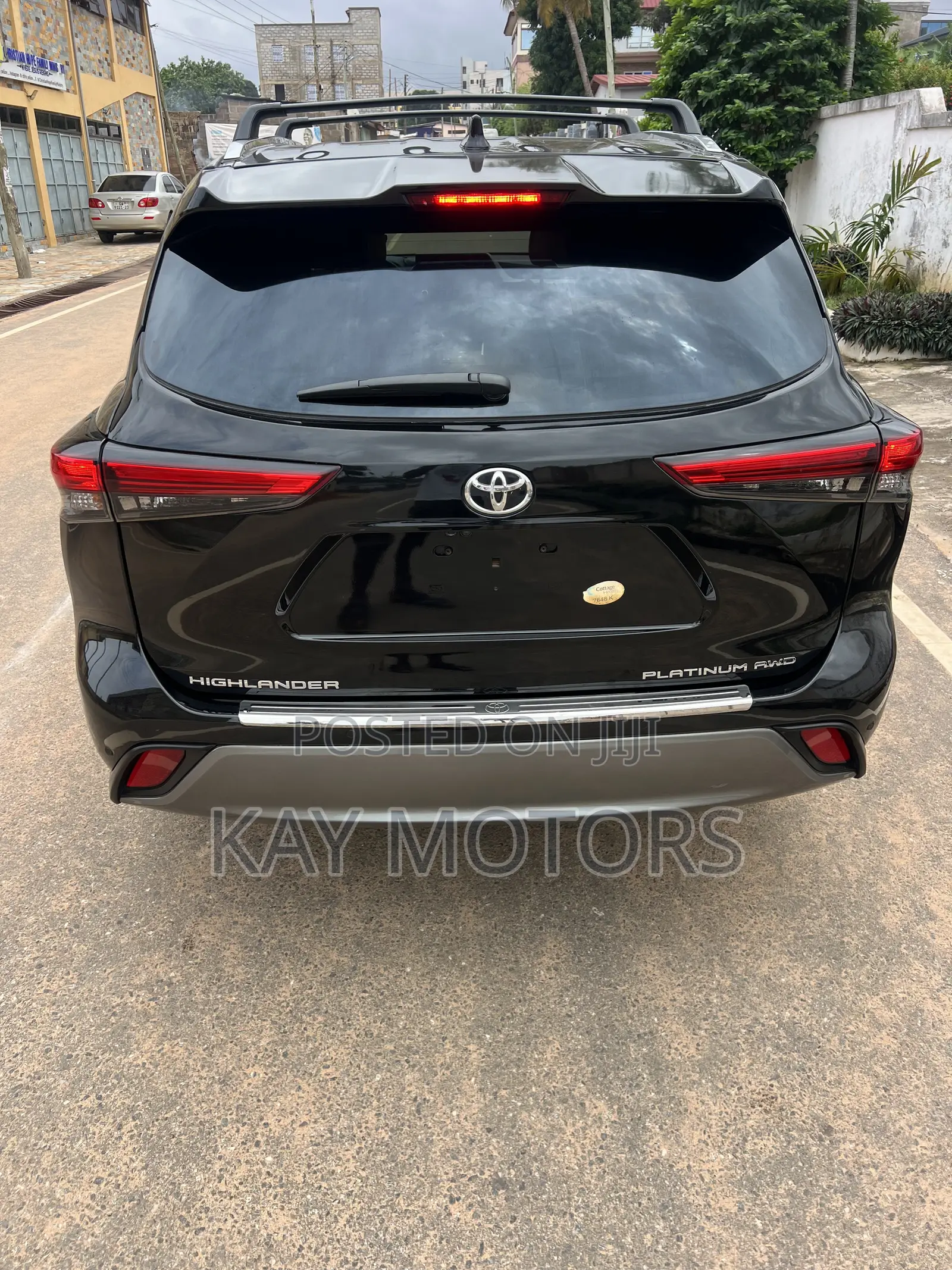 Toyota Highlander Platinum 2022 Black