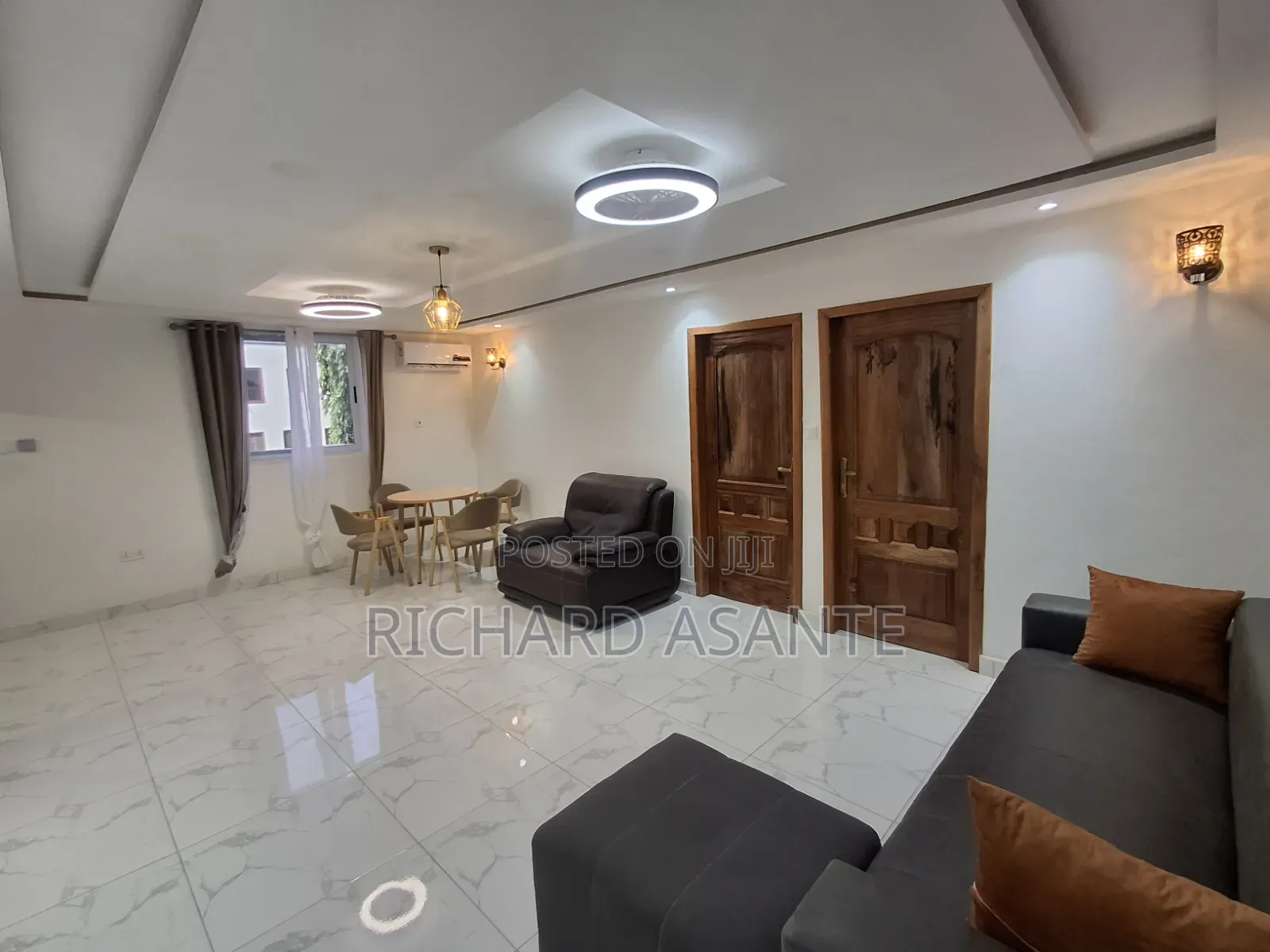 Airbnb 2 Bedrooms Exctv Complete Apartment at Pokuase Fise