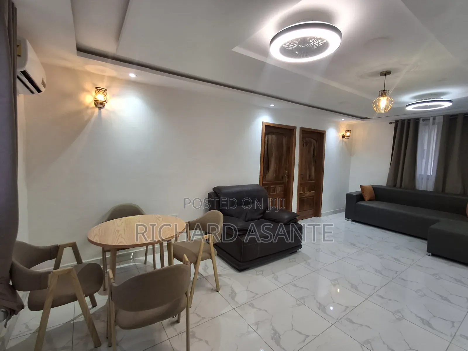 Airbnb 2 Bedrooms Exctv Complete Apartment at Pokuase Fise