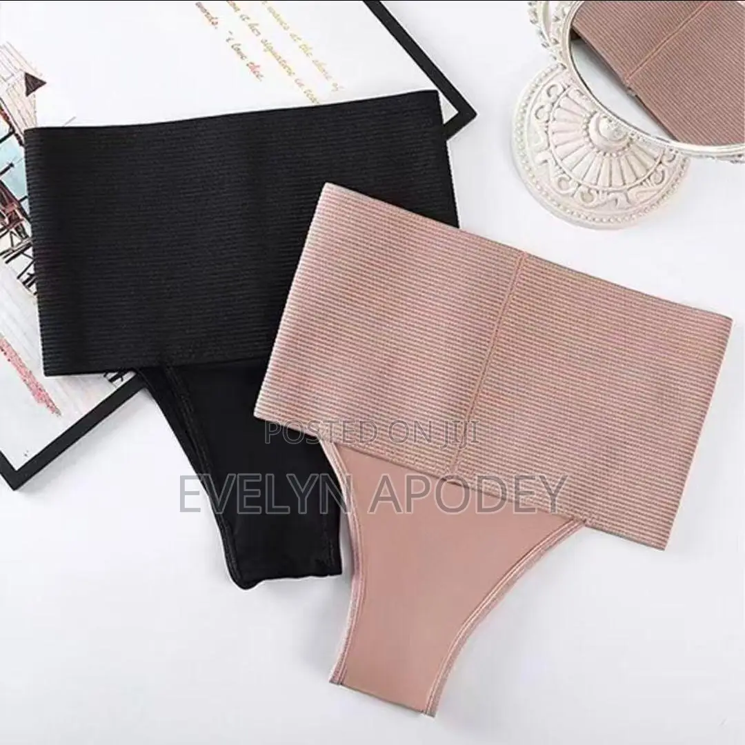 Women Seamless Tummy Control Thong Panties, Women Waist Cincher Pant