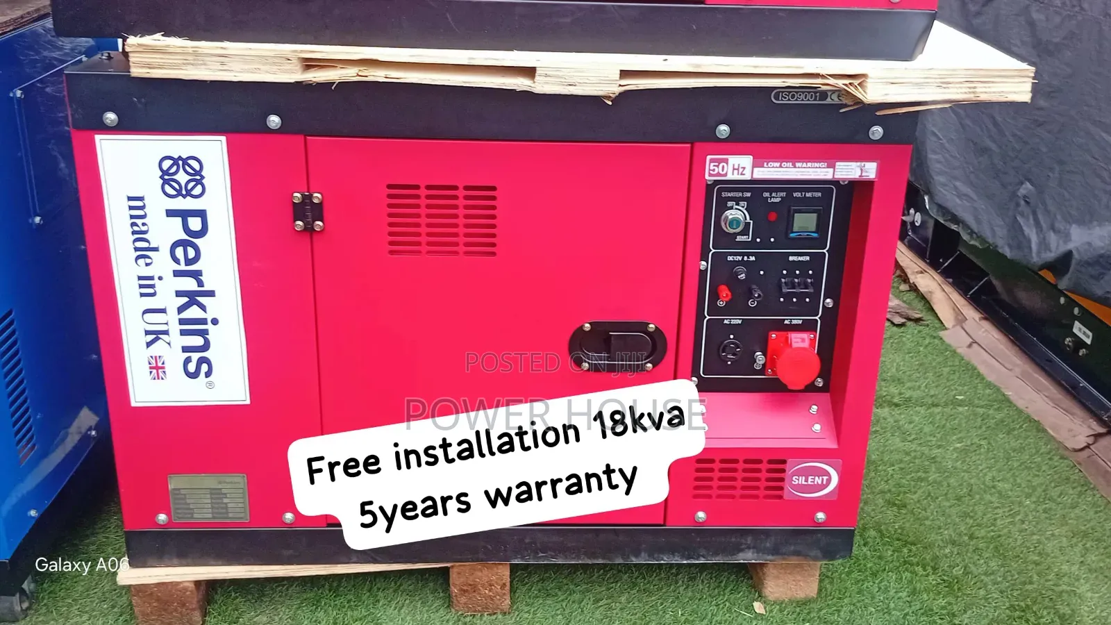 Backup Power – Perkins 18kva Diesel Generator Available Now 18kva