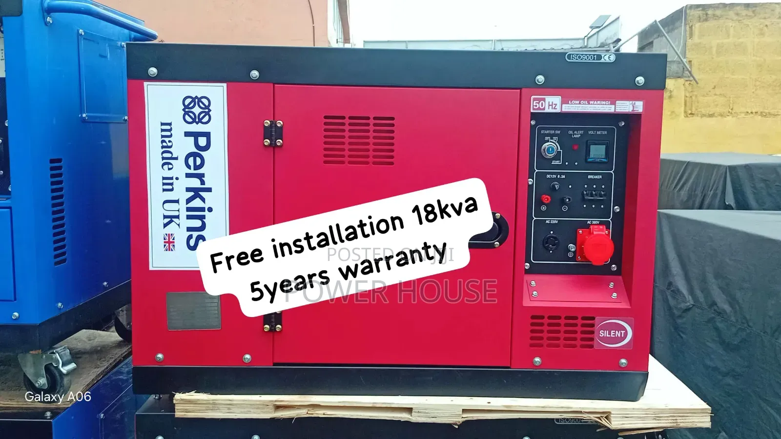 Premium Perkins 18kva Generator – Engineered for Long-Lasting 18kva