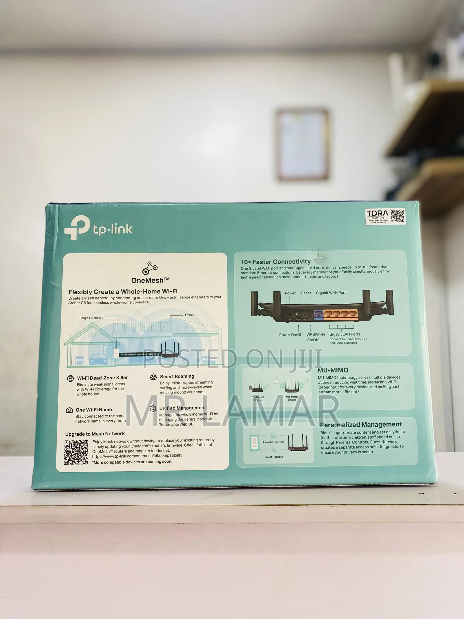 Tp Link Ac1200 Mesh Wi-Fi Router Archer C6