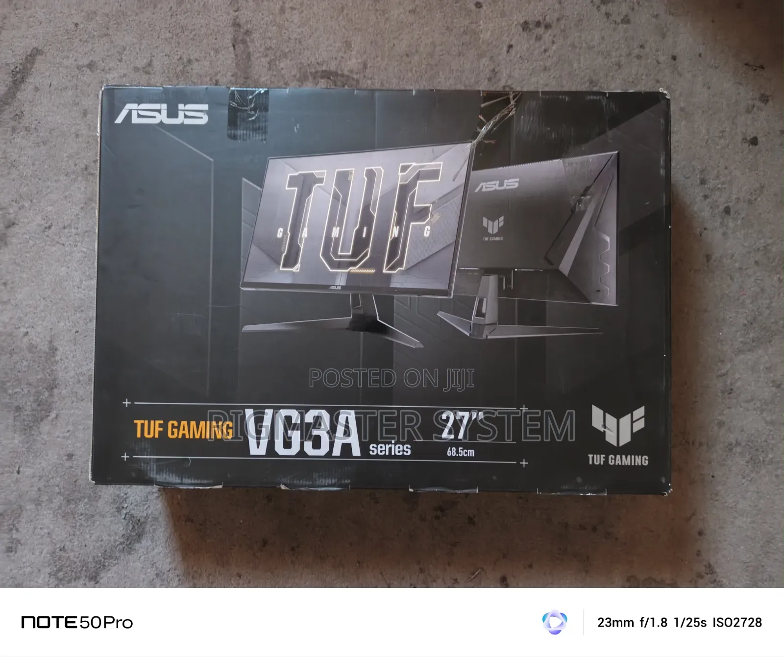 Asus Tuf Gaming Vg3a 27" QHD 180hz Gsync Ips Monitor