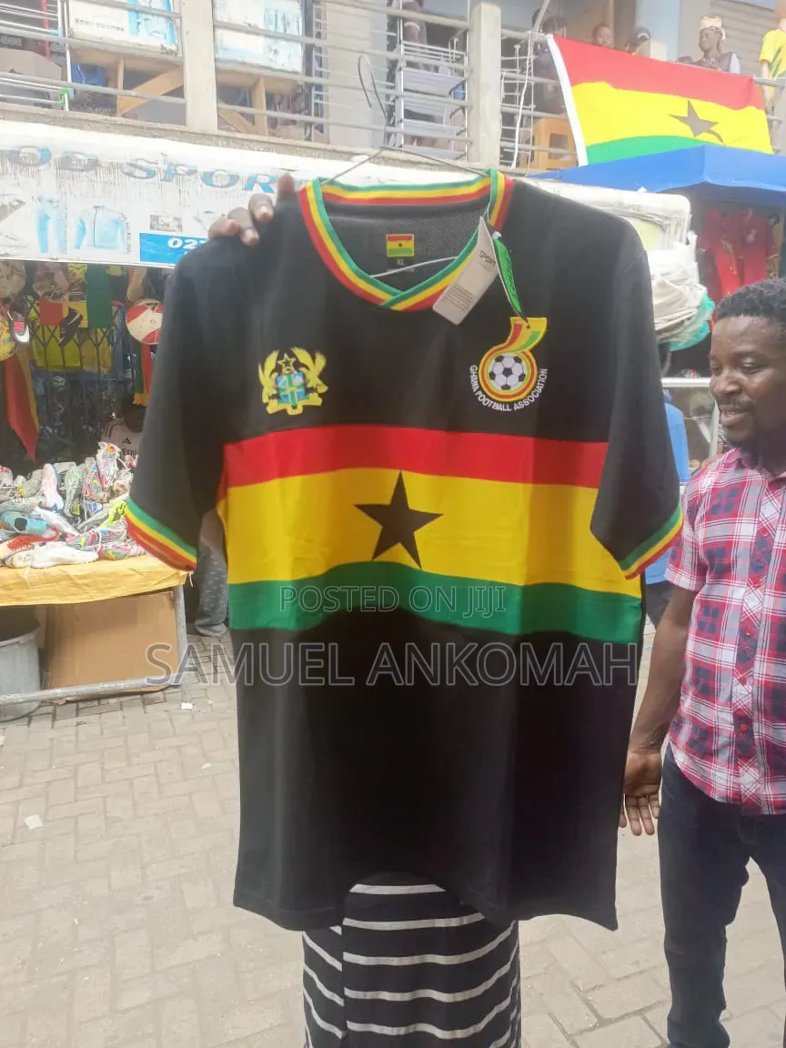 Sleek Ghana Gfa Supporter Jersey – High Quality